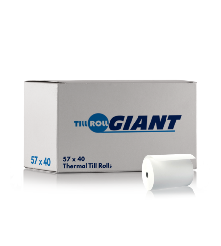 Box of 20 Paper Rolls for Sagem Matsu EFT-930-SEM Paper Rolls Thermal 57 x 40 