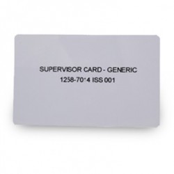 Ingenico supervisor card